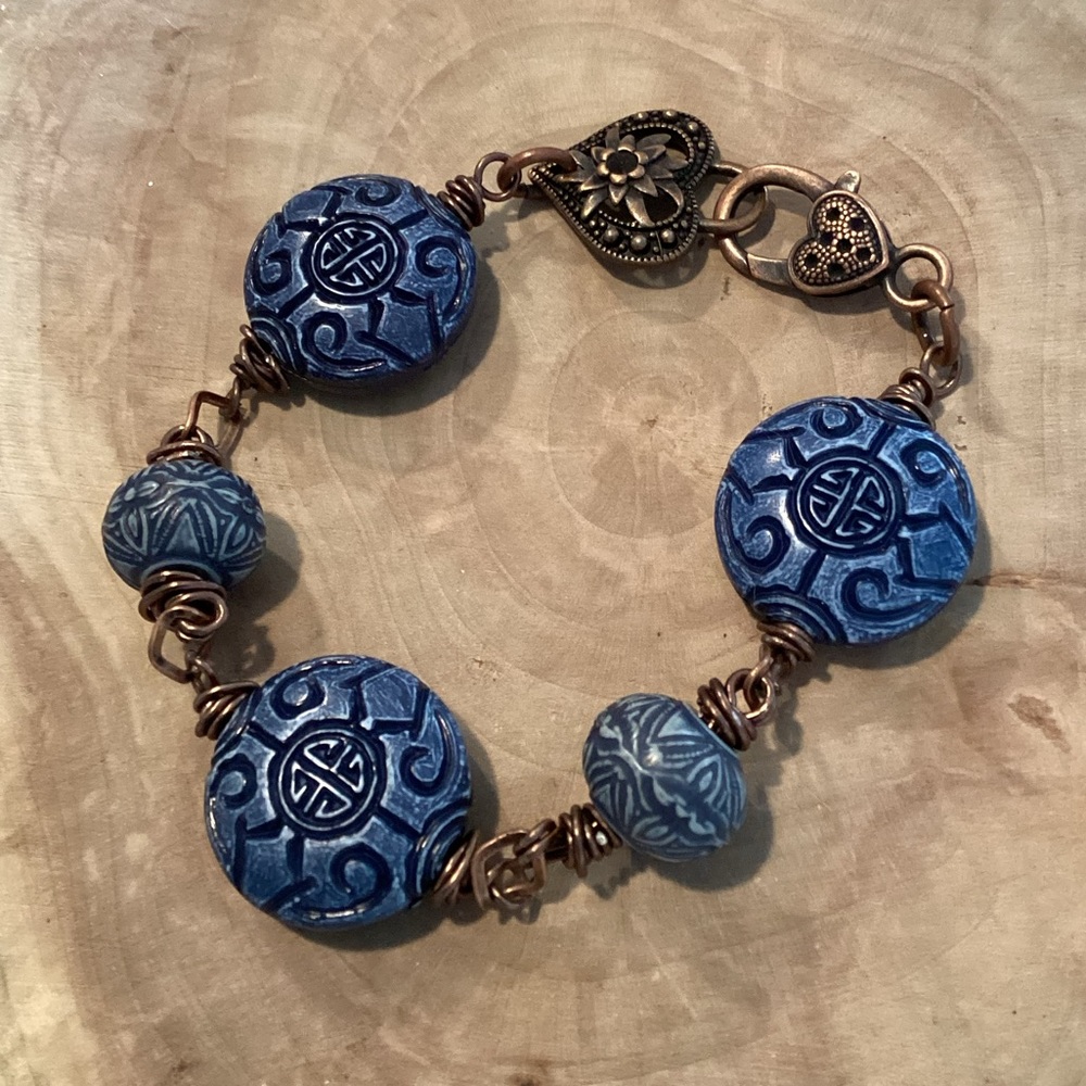 Seeing Blue Bracelet